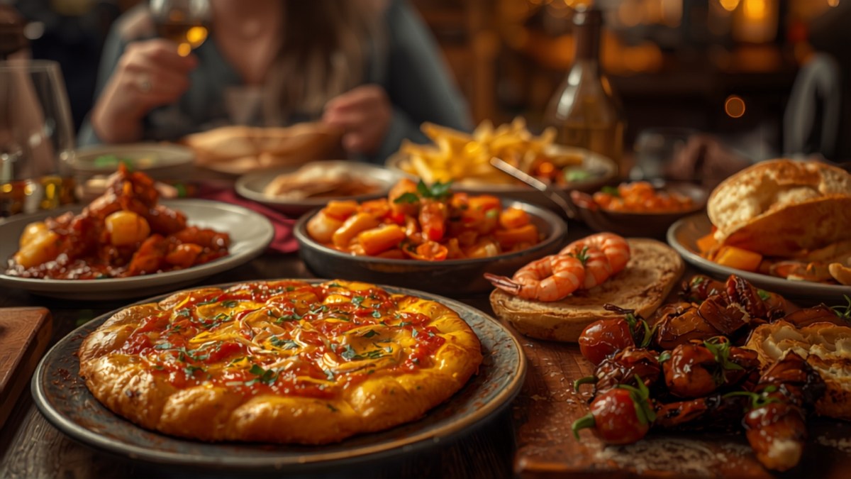 A spread of pork-free Spanish and Catalan tapas
